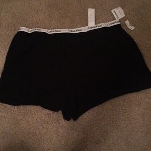 Calvin Klein sleep shorts